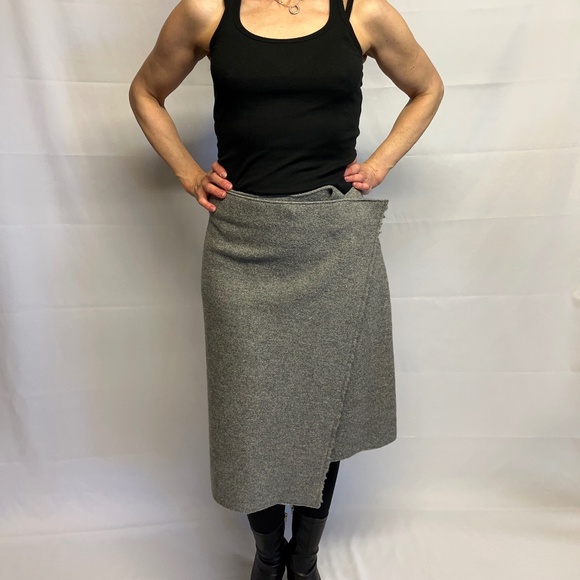 Celine Chunky Wool Skirt - Picture 1 of 9